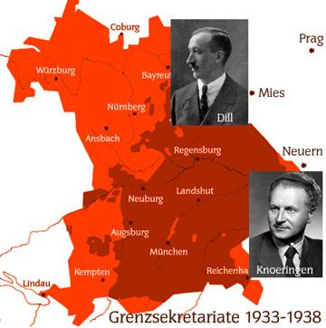 Lexikon Bild 184: Grenzsekretariate der SPD [Bildarchiv Robert Hofmann]