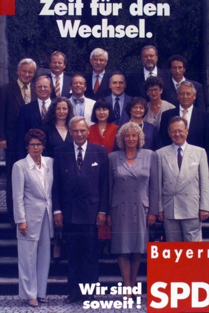 Dokumente Bild 160: Plakat der SPD 1994 [Archiv der Sozialen Demokratie]