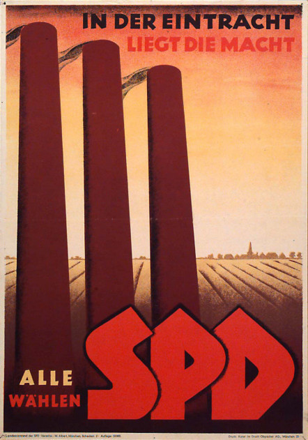 Dokumente Bild 113: Wahlplakat der SPD 1946 [Archiv der Sozialen Demokratie]