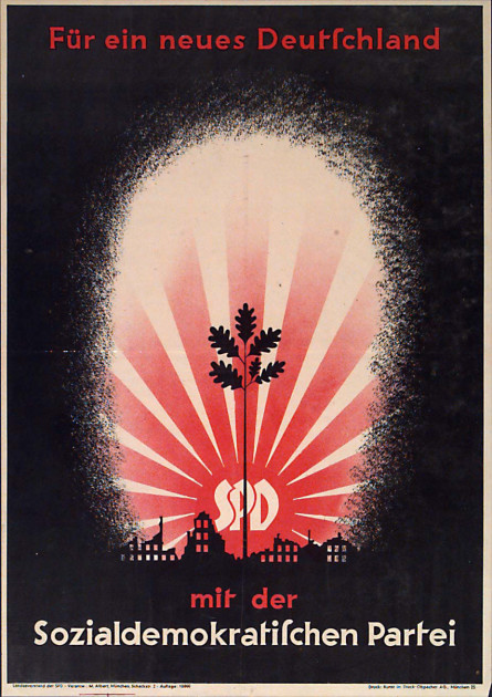 Dokumente Bild 120: Wahlplakat der SPD 1946 [Archiv der Sozialen Demokratie]