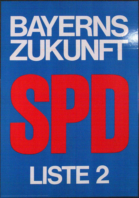 Dokumente Bild 143: Plakat der SPD 1958 [Archiv der Sozialen Demokratie]