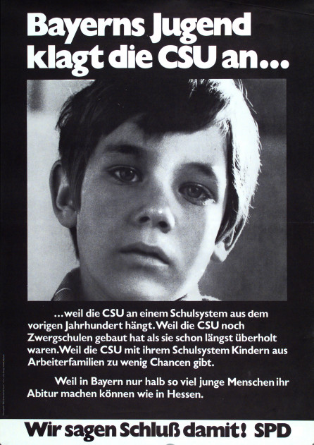 Dokumente Bild 144: Plakat der SPD 1970 [Archiv der Sozialen Demokratie]