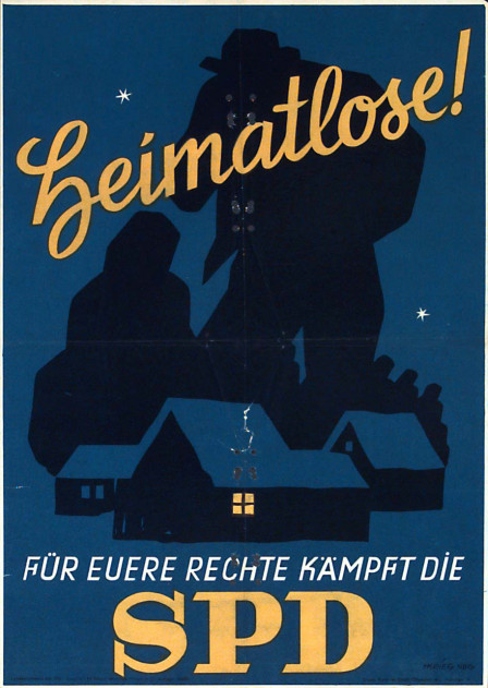 Dokumente Bild 128: Wahlplakat der SPD 1947 [Archiv der Sozialen Demokratie]
