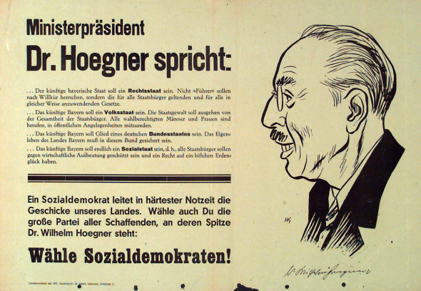 Dokumente Bild 116: Wahlplakat der SPD 1946 [Archiv der Sozialen Demokratie]